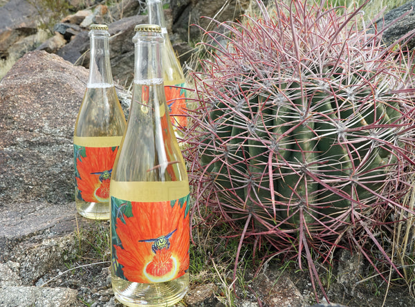 Desert Blossom Honey Sparkling Mead Wine